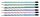 Grafitceruza HB, radírral, Yalong YL211376, ergonomikus, háromszög test