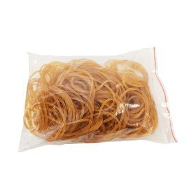 Gumigyűrű, sárga, 90g/csomag