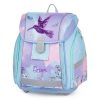 Kolibri mágneszáras ergonómikus iskolatáska tolltartóval és tornazsákkal, Premium Light, lila