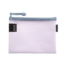   Irattartó tasak A/5, simítózáras, műanyag, PASTELINI, pasztell rózsaszín