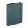 Műanyag gyűrűskönyv A/4, 4 gyűrűs, vastag borító, VERDE, mélyzöld