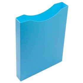 Műanyag, nyitott füzetbox, A/4, PASTELINI, kék