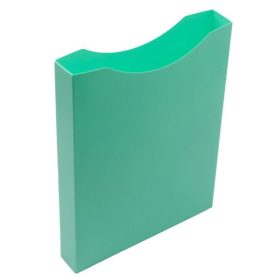 Műanyag, nyitott füzetbox, A/4, PASTELINI, zöld