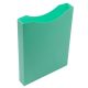 Műanyag, nyitott füzetbox, A/4, PASTELINI, zöld