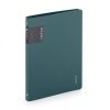 Műanyag gyűrűskönyv A/4, 4 gyűrűs, VERDE, mélyzöld