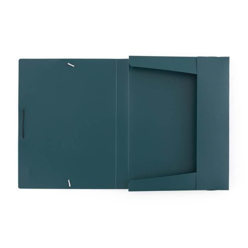 Műanyag füzetbox A/4, VERDE, mélyzöld