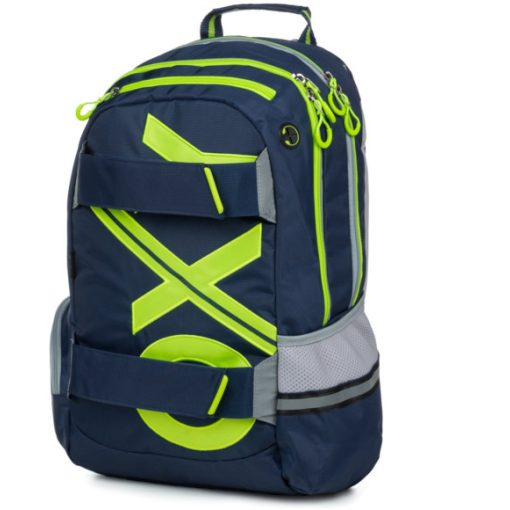 Oxybag, Oxy Sport hátizsák 45 cm, 23l, Blue Line sötétkék-zöld