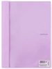 Gyorsfűző, PVC, A/4, PASTELINI, pasztell lila