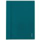 Gyorsfűző, PVC, A/4, VERDE, petrol színű
