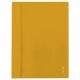 Gyorsfűző, PVC, A/4, VERDE, mustársárga
