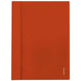 Gyorsfűző, PVC, A/4, VERDE, téglaszínű