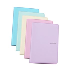   Igazolványtartó, kártyatartó, 6 betétlappal, mini, 72x103mm, PASTELINI, pasztell, többféle szín