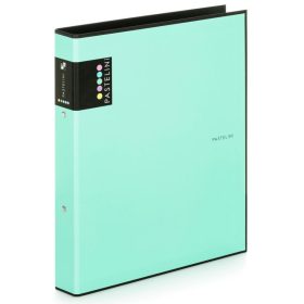 Gyűrűskönyv A/4, 2 gyűrűs, PASTELINI, pasztell zöld