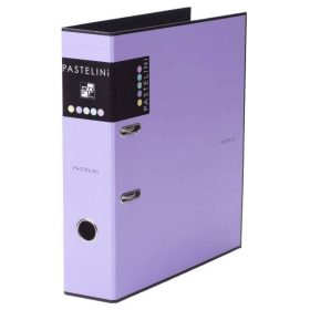   Emelőkaros iratrendező, A/4, 70mm, PASTELINI, pasztell lila