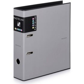   Emelőkaros iratrendező, A/4, 70mm, PASTELINI, pasztell szürke