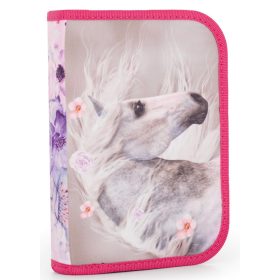 Lovas tolltartó klapnis, üres, Horse Romantic, fehér ló