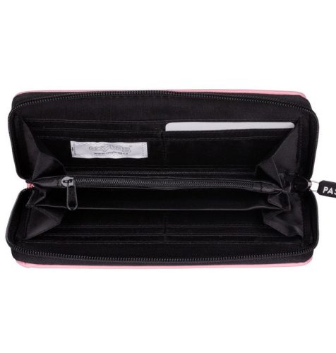 Pénztárca, 19x10x2cm, PASTELINI, pasztell, rózsaszín