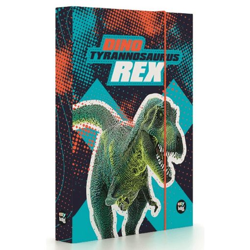 Dinoszaurusz füzetbox A/5, jumbo, T-Rex