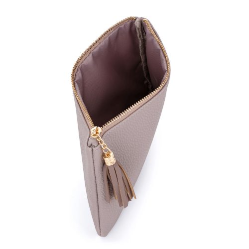 Kozmetikai táska, neszeszer, 210x140x15mm, OXYLADY DAY MOCCA