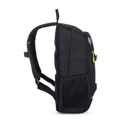 OXY Zero hátizsák, iskolatáska, 3 rekeszes, 47x32x18cm, Mood, fekete