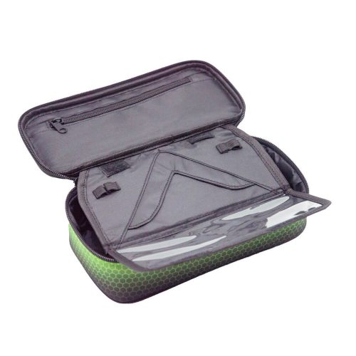 OXY OMBRE tolltartó, beledobálós, jumbo, zöld-fekete