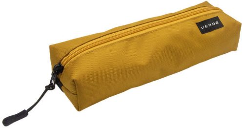 Tolltartó, beledobálós, szögletes, 210x75x45mm, széles, VERDE, mustársárga