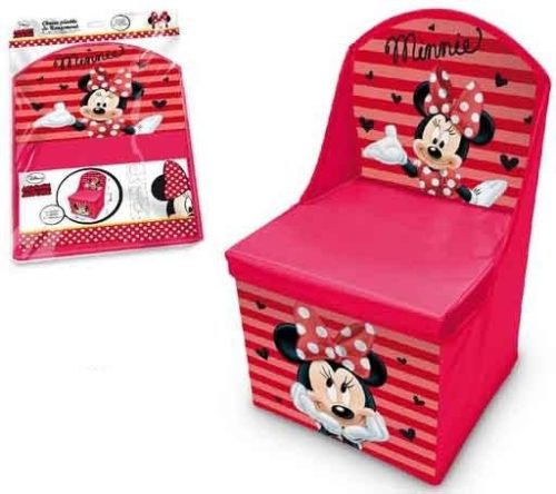 Minnie játéktároló szék 30*30*50 cm