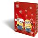 Karácsonyi ajándéktáska 38x28x12cm, GSXL Minions Candy
