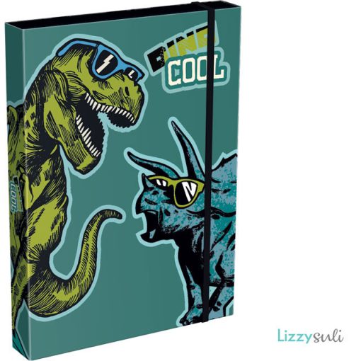 Dinoszaurusz füzetbox A/4, Dino Cool