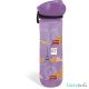 Go Travel kulacs, 600 ml, prémium, Black Map, fekete-lila