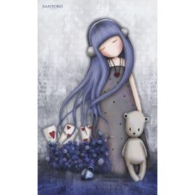   Santoro Gorjuss üdvözlőlap, képeslap B6 19x12cm, Dear Alice