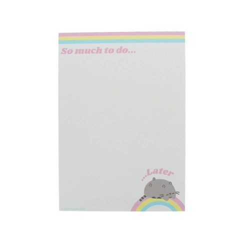 Pusheen cicás jegyzettömb, A/5, 52 lap, So much to do...later