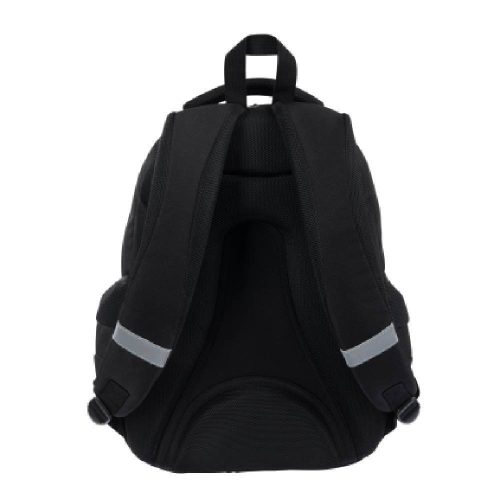 Pusheen cicás hátizsák, iskolatáska, 42x31x22cm, fekete-arany