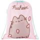Pusheen cicás tornazsák, 42x32cm, rózsaszín