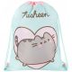 Pusheen cicás tornazsák, 42x32cm, mentazöld