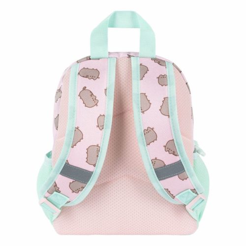 Pusheen cicás hátizsák, ovis, 28x23x10cm, rózsaszín