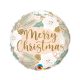 Karácsony Merry Christmas Pastel fólia lufi 46 cm