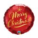 Karácsony Merry Christmas Red fólia lufi 46 cm