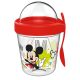 Mickey egér Fun pohár snack tartó fedéllel és kanállal 350 ml