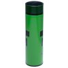Minecraft mintás rozsdamentes acél thermo palack, digitális hőmérővel, 450 ml, Minecraft Creeper