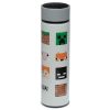 Minecraft thermo palack, rozsdamentes acél, hőmérővel, 450 ml