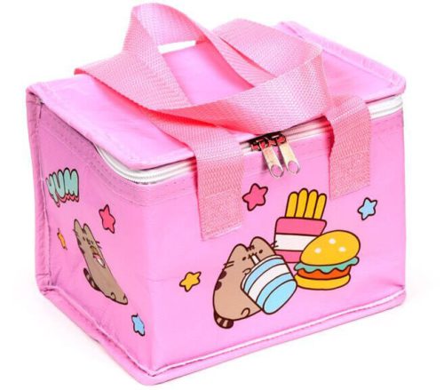 Pusheen cicás uzsonnás táska, hűtőtáska, 20x17x13cm, Ínyenc Pusheen macska
