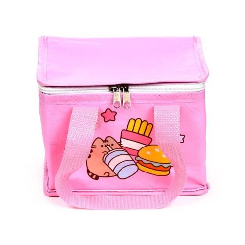Pusheen cicás uzsonnás táska, hűtőtáska, 20x17x13cm, Ínyenc Pusheen macska