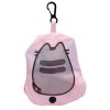 Pusheen cicás bevásárlótáska, összehajtható, 55x37cm (10x8x3cm), kétféle