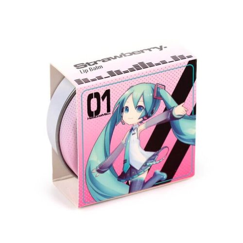 Hatsune Miku ajakbalzsam tégelyben, 4 féle
