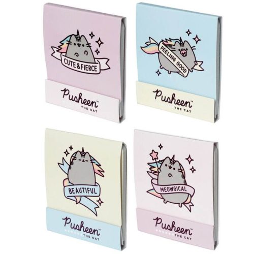 Pusheen cicás körömreszelő, többféle, 6 db/szett