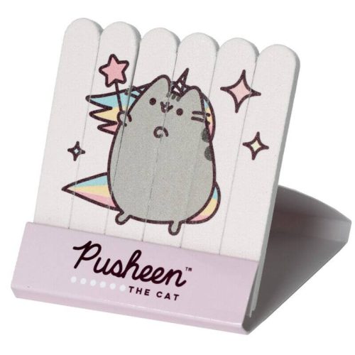 Pusheen cicás körömreszelő, többféle, 6 db/szett