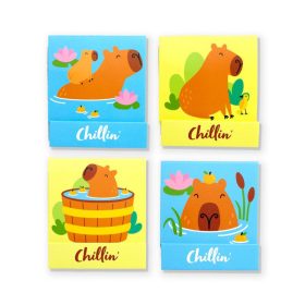 Kapibara körömreszelő, többféle, 6 db/szett