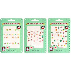 Körömmatrica, öntapadós, Karácsonyi, többféle