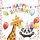 Happy Birthday Star szalvéta 20 db-os 33x33 cm